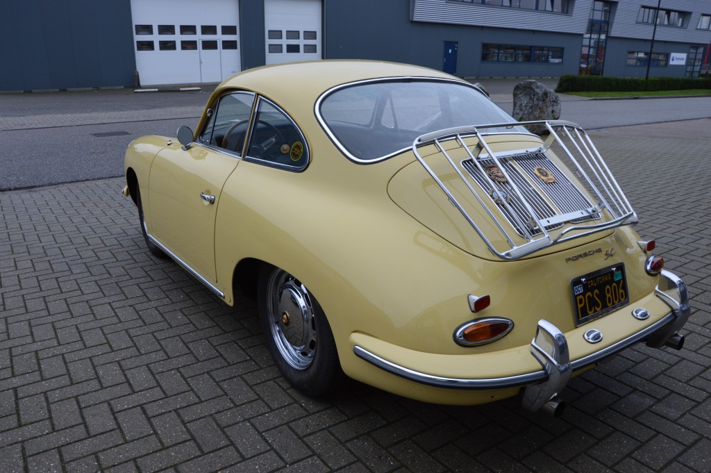 Porsche 356SC Coupe Matchingnumbers champagne Gelb