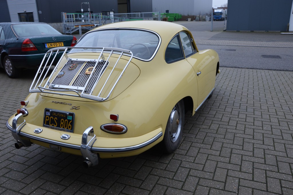 Porsche 356SC Coupe Matchingnumbers champagne Gelb